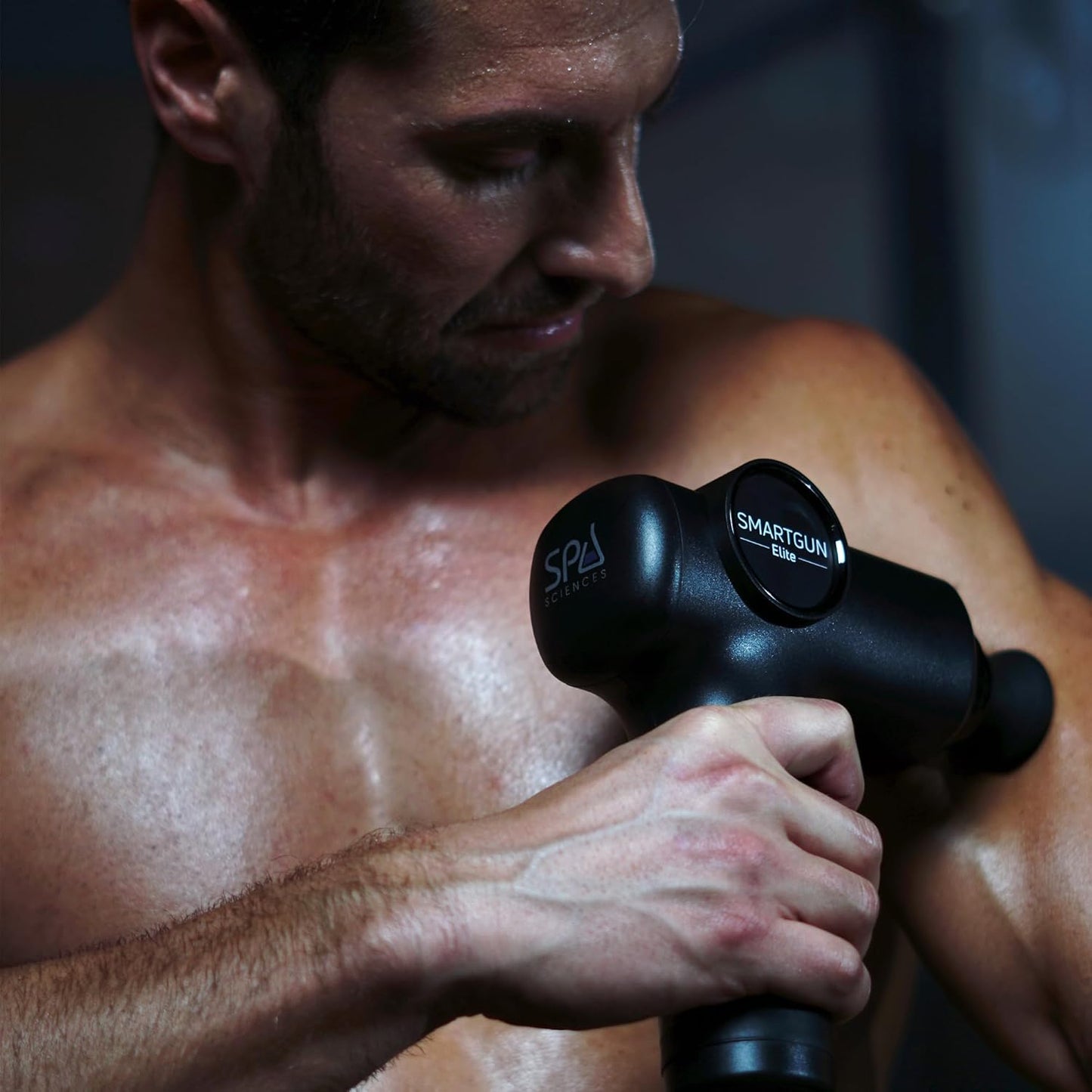 Smart Elite Massage Gun – Deep Tissue Muscle Massager with Digital Display