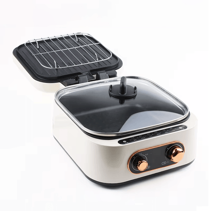 3-in-1 Electric BBQ Grill & Hot Pot