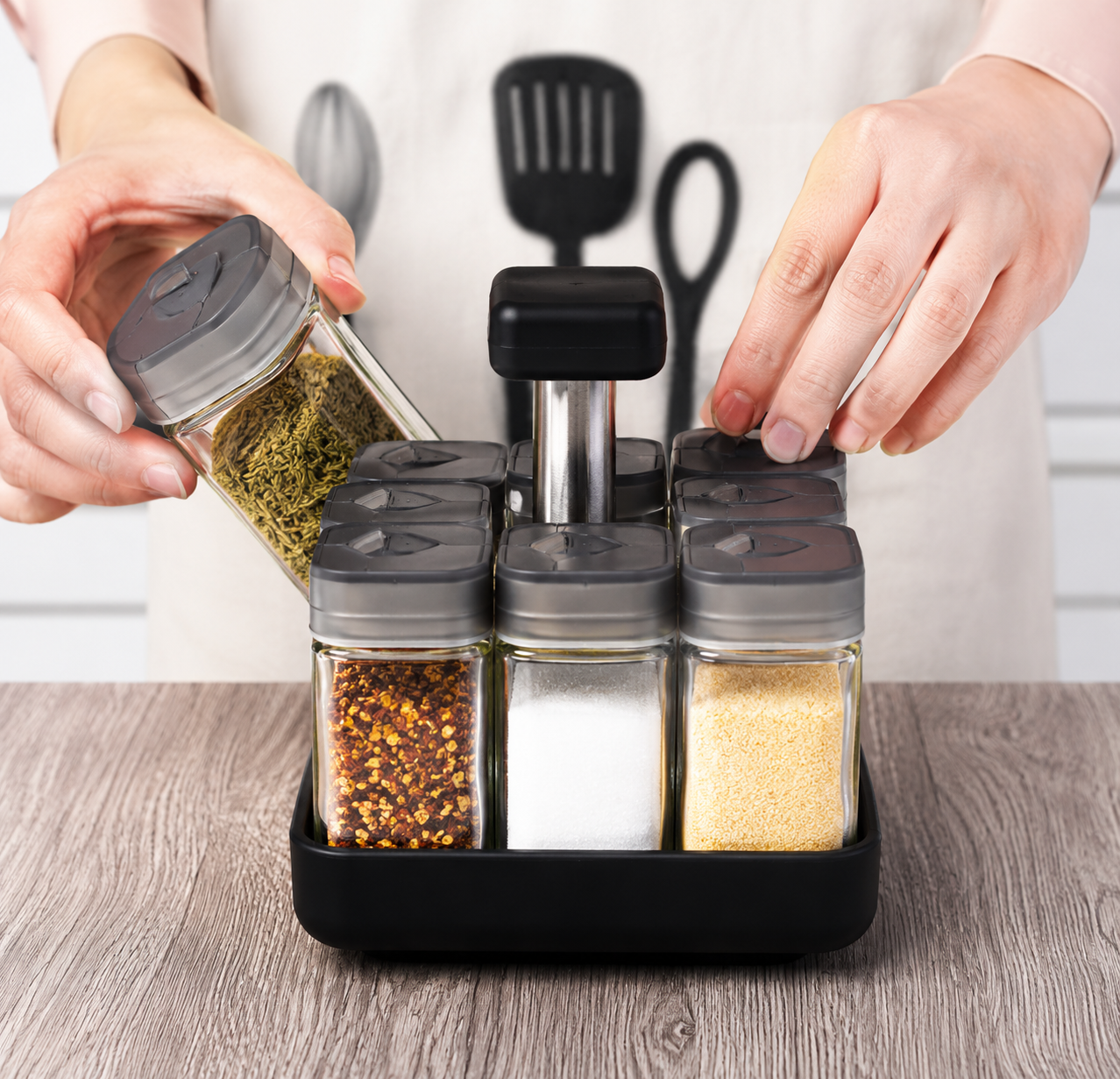 Revolving Spice Rack 360° Rotating