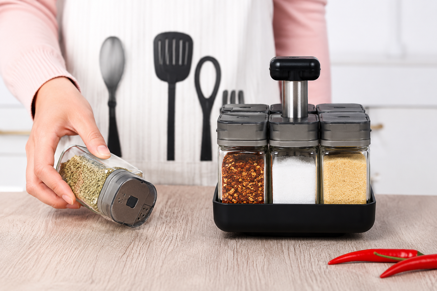 Revolving Spice Rack 360° Rotating