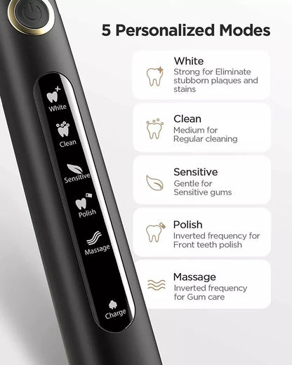 Fairywill Cordless Water Flosser & Electric Sonic Toothbrush Set SADILUX