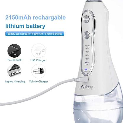 Portable Cordless Water Flosser – Professional Oral Irrigator for Teeth Cleaning