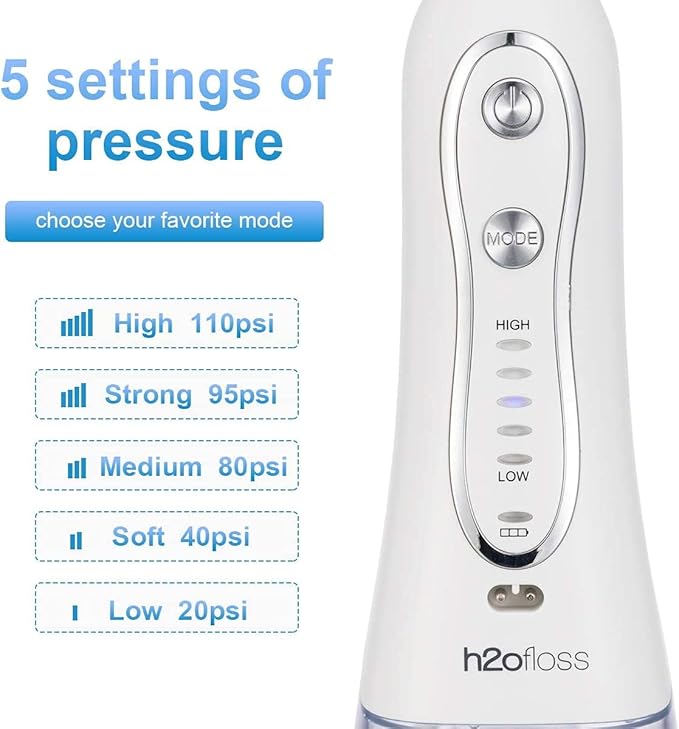 Portable Cordless Water Flosser – Professional Oral Irrigator for Teeth Cleaning