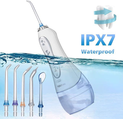 Portable Cordless Water Flosser – Professional Oral Irrigator for Teeth Cleaning