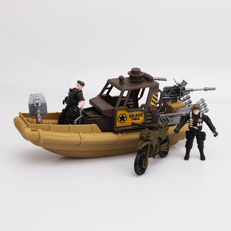 Military Adventure Play Toy Set for Kids SADILUX