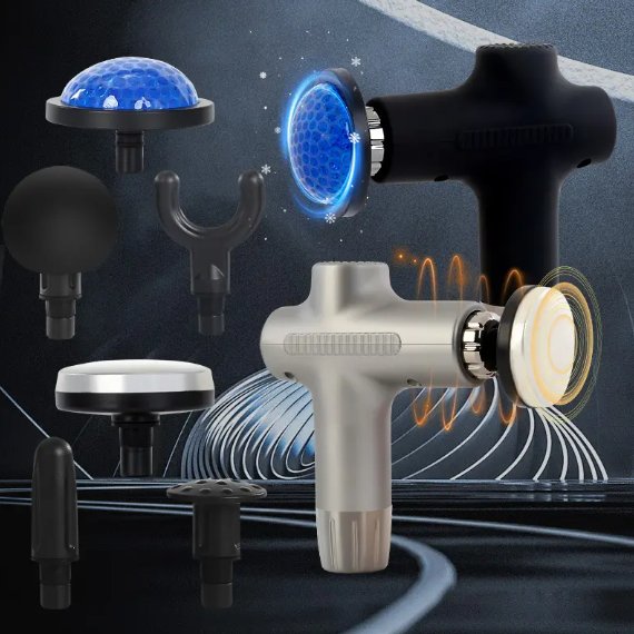 Mini Massage Gun with Heat & Cold Therapy