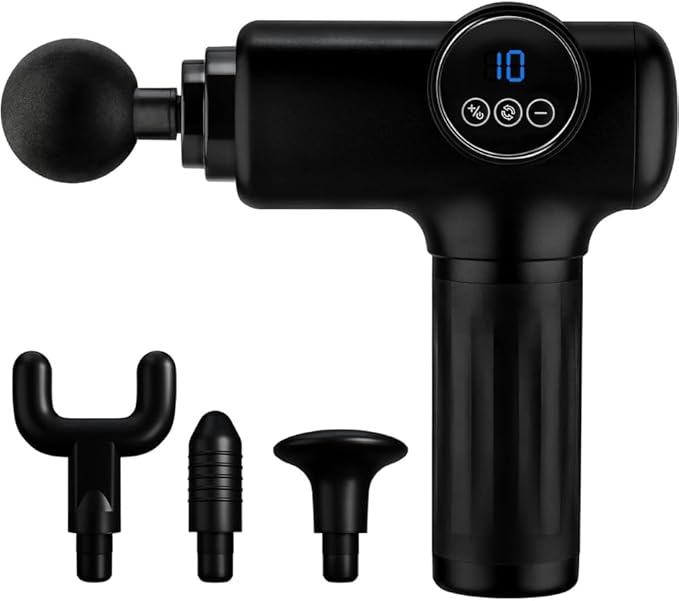 Smart Elite Massage Gun – Deep Tissue Muscle Massager with Digital Display